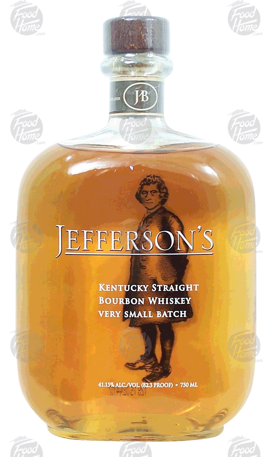 Jefferson's  kentucky straight bourbon whiskey, very small batch, 41.15% alc. by vol. Full-Size Picture